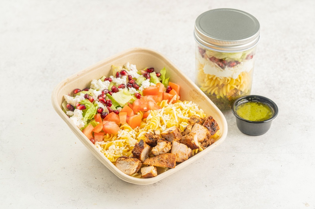 Chicken Pesto Pasta Salad