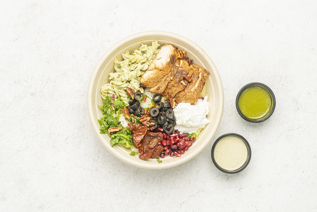 Pesto Pasta Bowl (لحم)