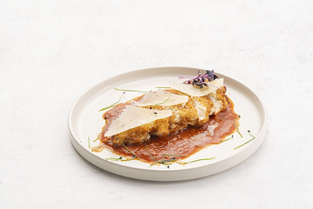 Parmesan Chicken With Tomato Sauces