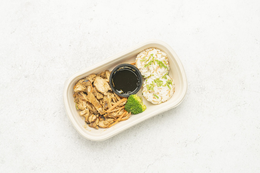 Honey Glazed Grilled chicken With Rice (H)