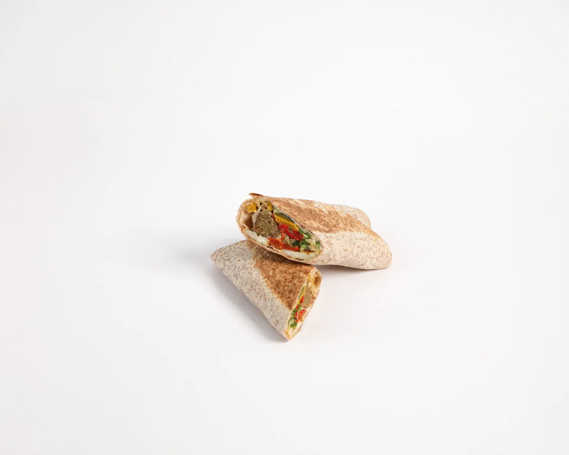 Falafel and Hallumi Wrap (H)