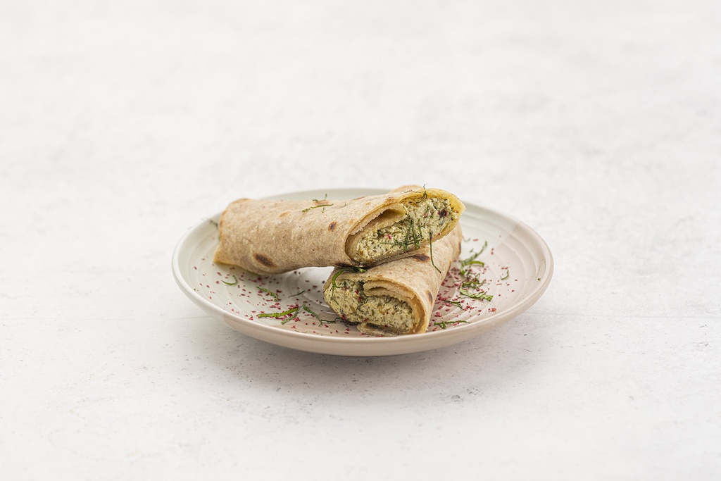 Labneh Makdoos Wrap
