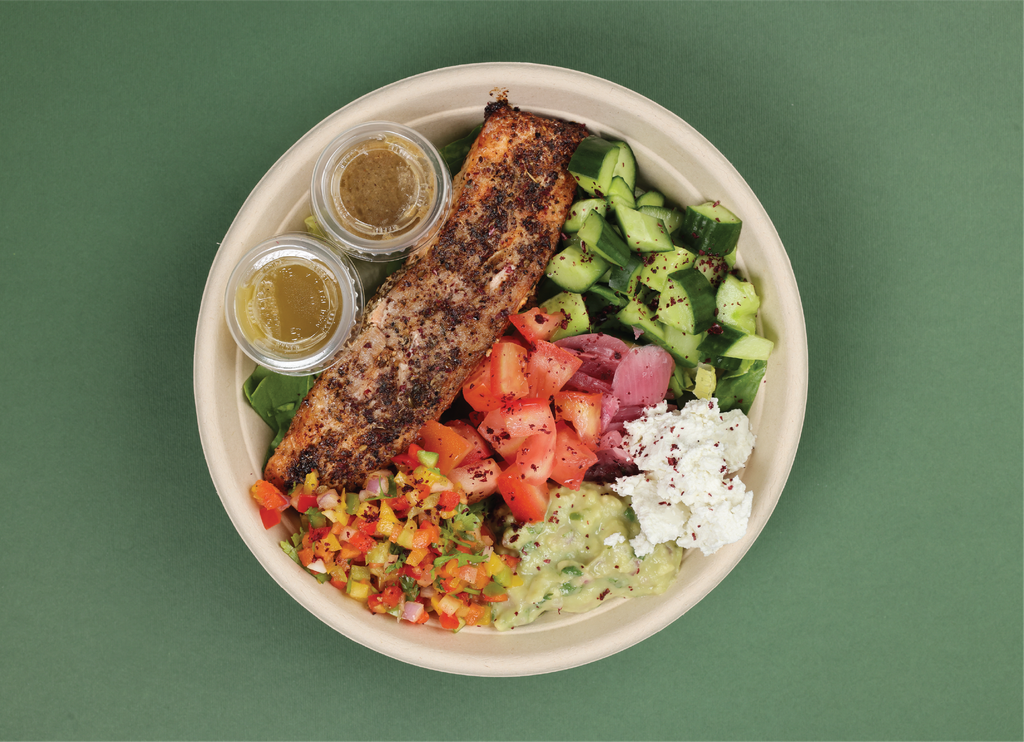 Salmon Bowl (Honey Glazed Salmon)