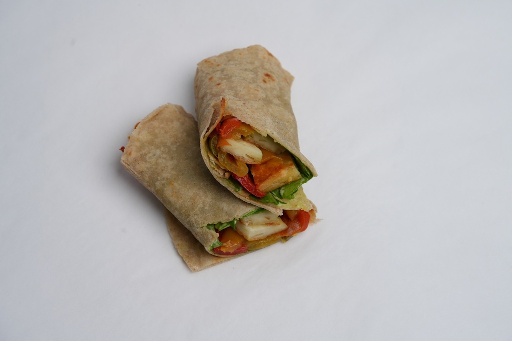 Grilled Halloumi Wrap